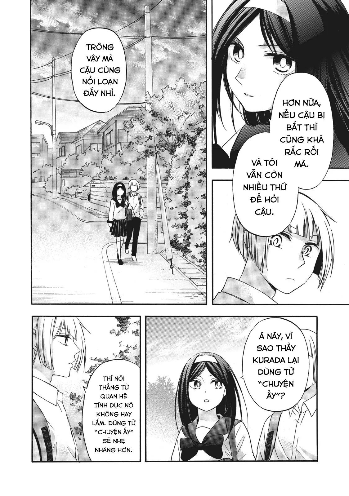Những Cuộc Gặp Gỡ Kỳ Lạ Sau Giờ Học Của Hanazono Và Kazoe Chap 8 - Next Chap 9