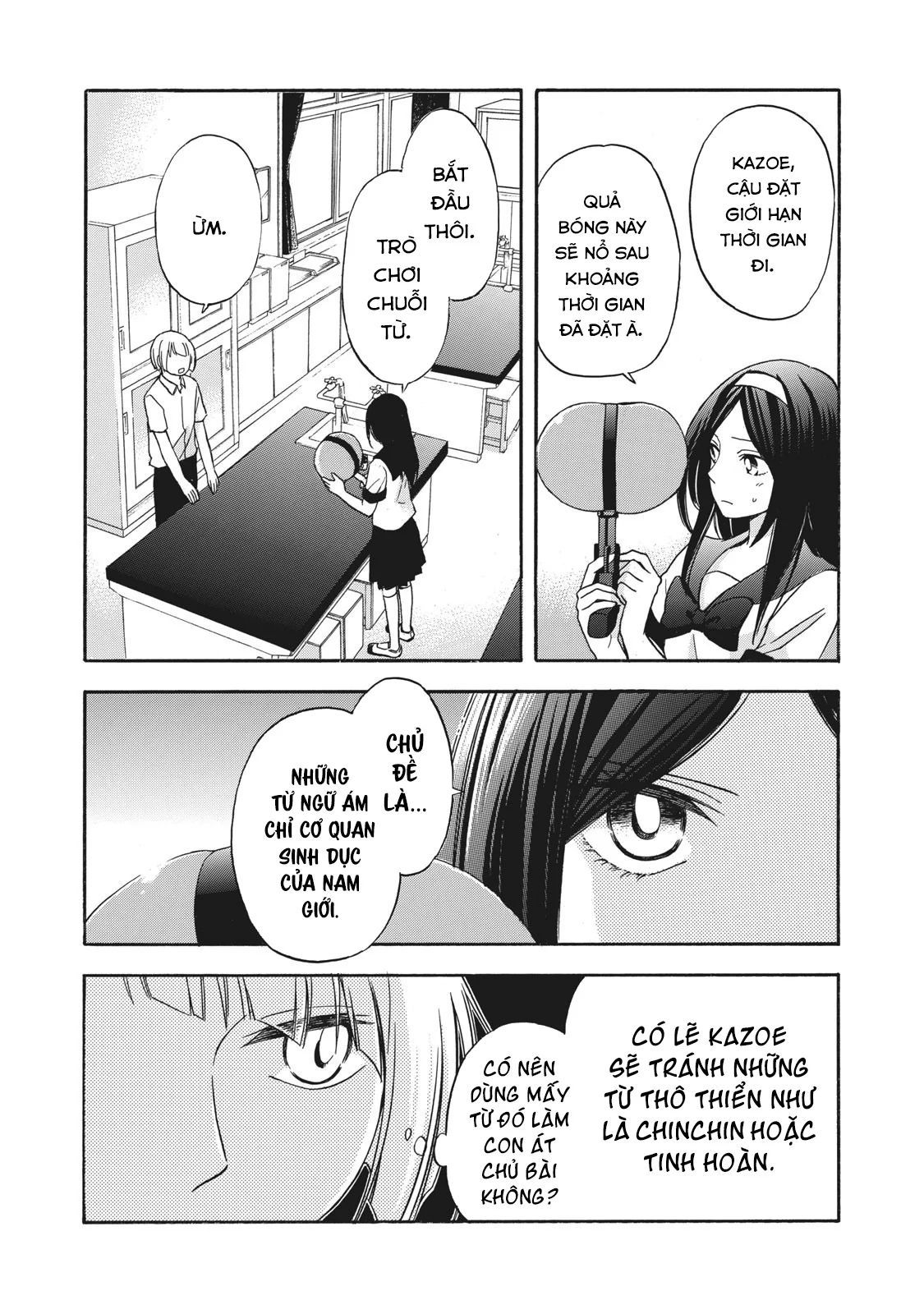 Những Cuộc Gặp Gỡ Kỳ Lạ Sau Giờ Học Của Hanazono Và Kazoe Chap 9 - Next Chap 10