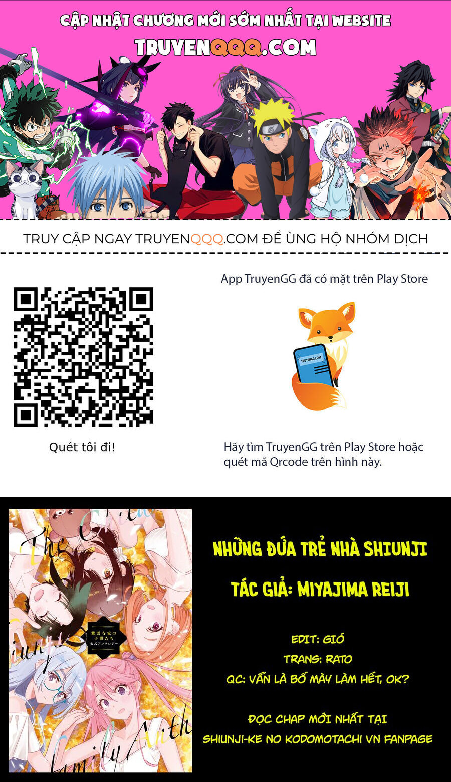 Những Đứa Trẻ Nhà Shiunji Chap 11 - Next Chap 12