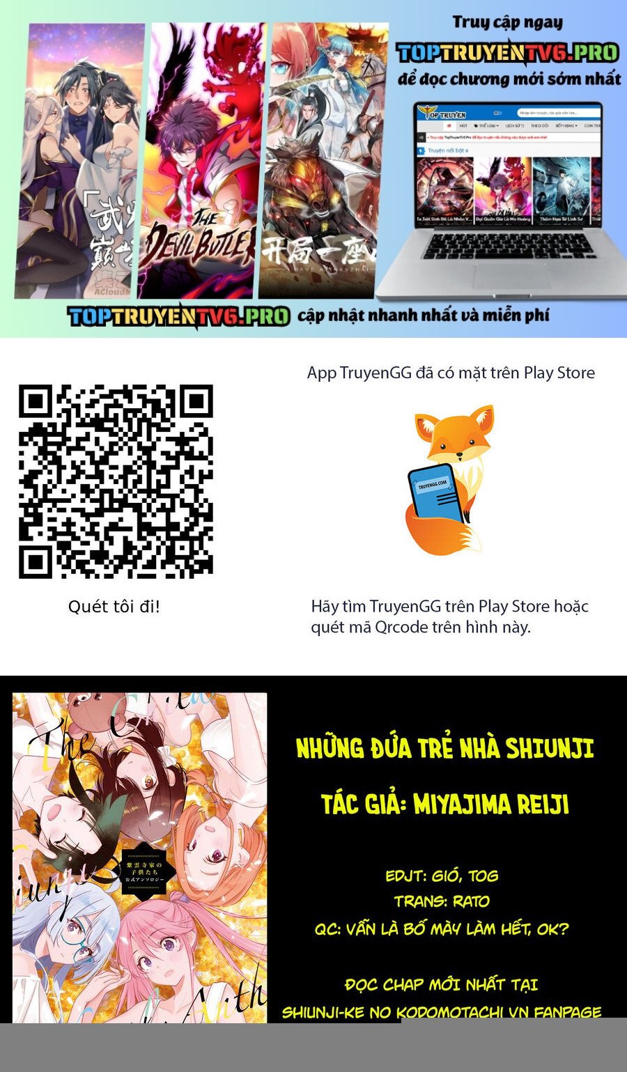 Những Đứa Trẻ Nhà Shiunji Chap 32 - Next Chap 33