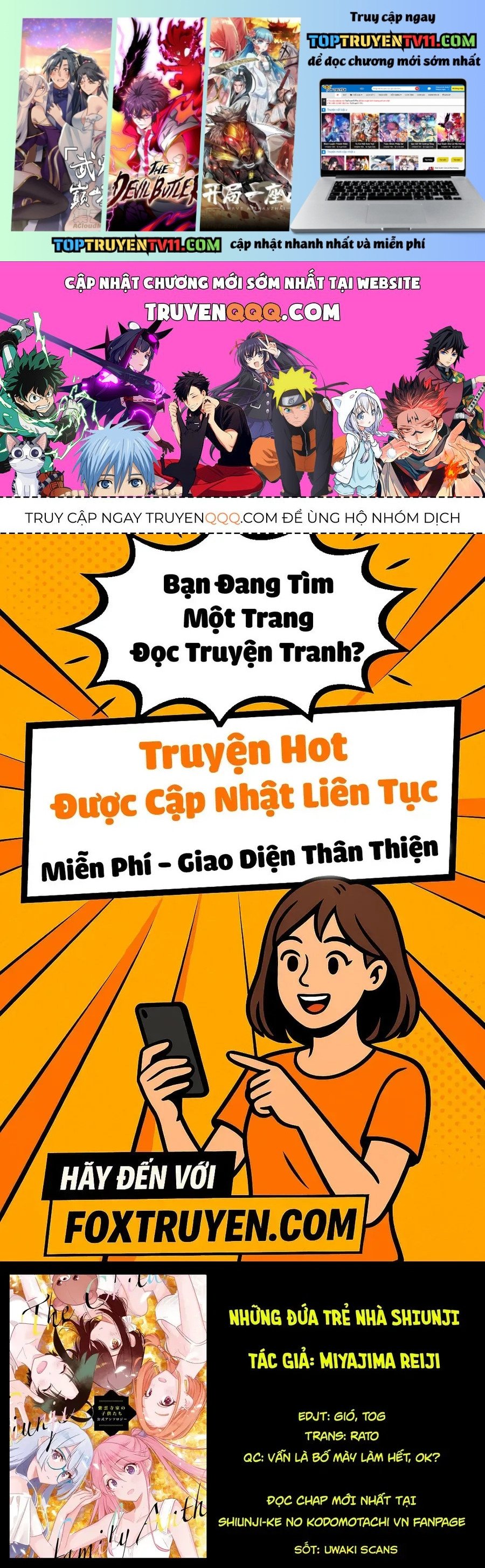 Những Đứa Trẻ Nhà Shiunji Chap 59 - Next Chap 60