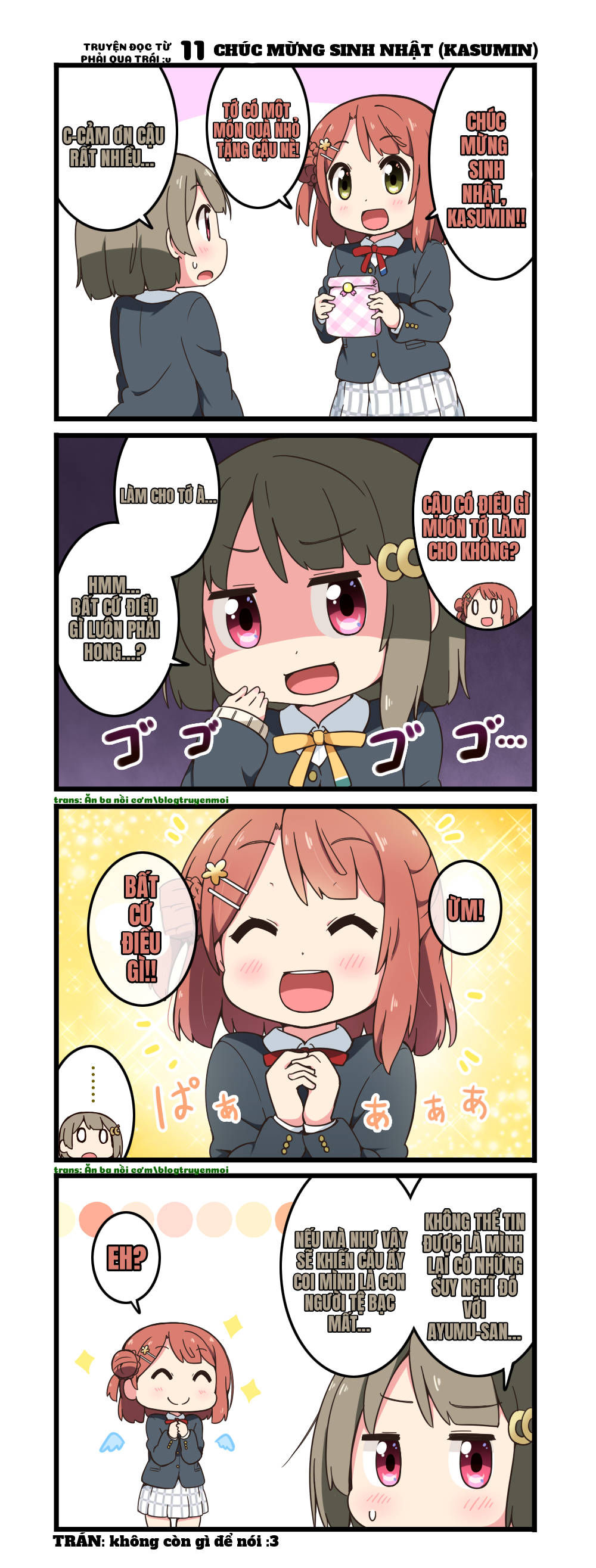 Nijiyon ( Hết drop, ad chuẩn bị làm bản tiếp ở phần manga :)) ) Chap 11 - Next Chap 12