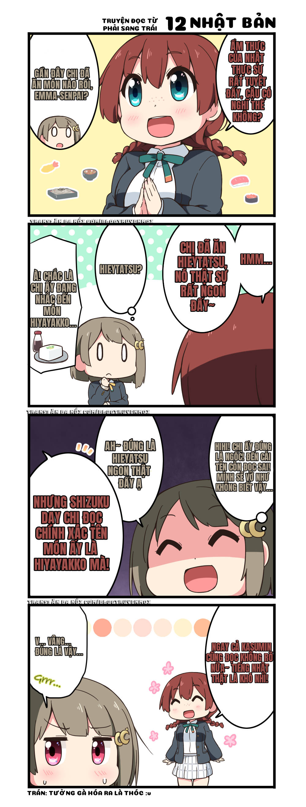 Nijiyon ( Hết drop, ad chuẩn bị làm bản tiếp ở phần manga :)) ) Chap 12 - Next Chap 13