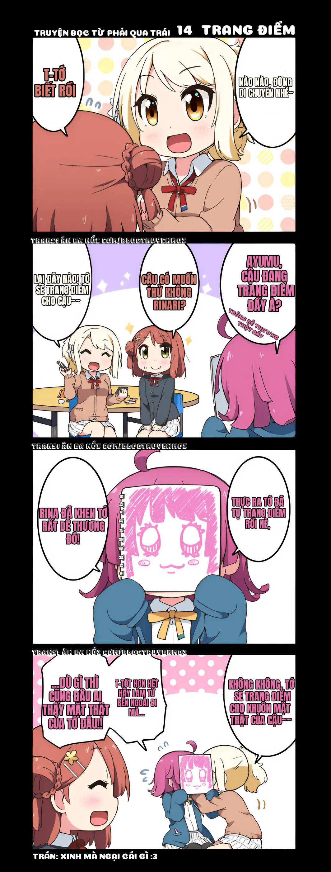 Nijiyon ( Hết drop, ad chuẩn bị làm bản tiếp ở phần manga :)) ) Chap 14 - Next Chap 15