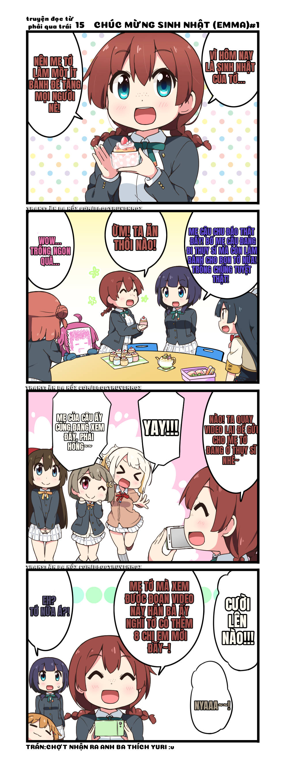 Nijiyon ( Hết drop, ad chuẩn bị làm bản tiếp ở phần manga :)) ) Chap 15 - Next Chap 16