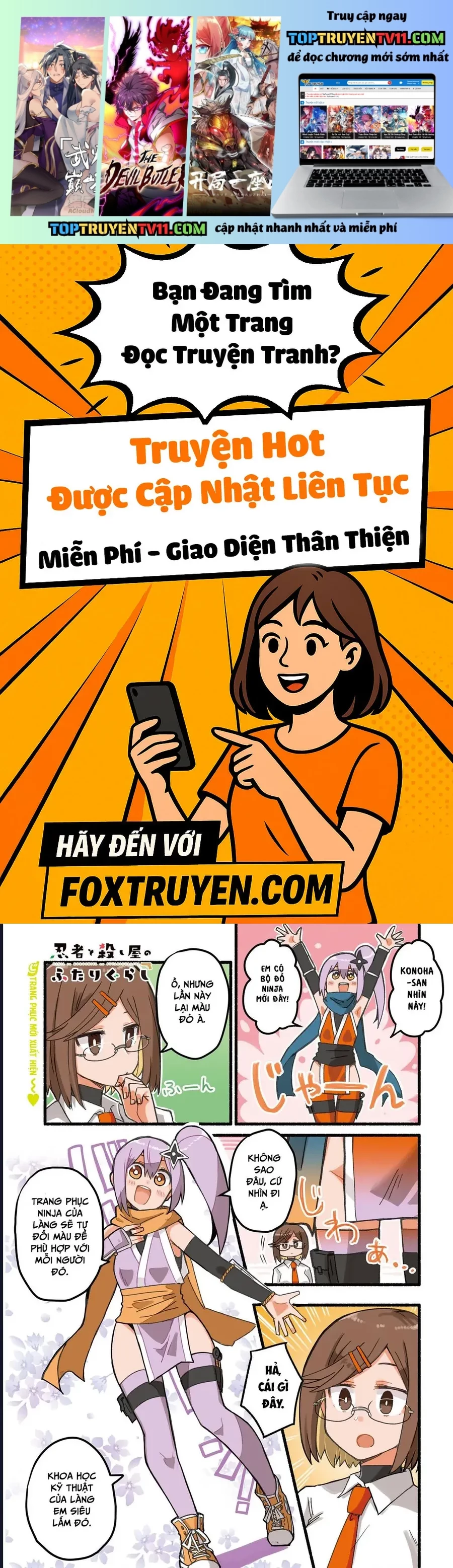 Ninja To Koroshiya No Futarigurashi Chap 19 - Next Chap 20