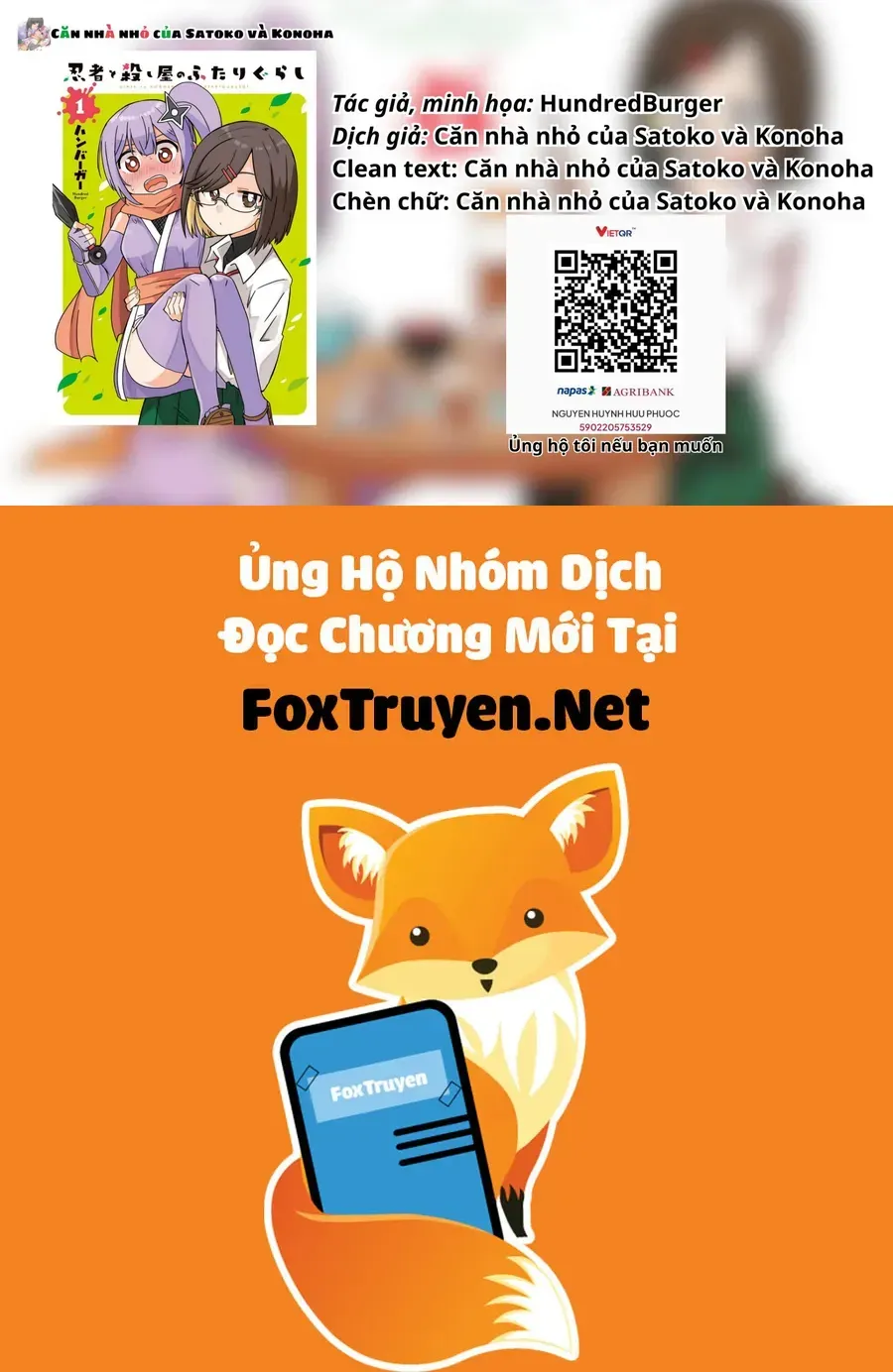 Ninja To Koroshiya No Futarigurashi Chap 40 - Next Chap 41