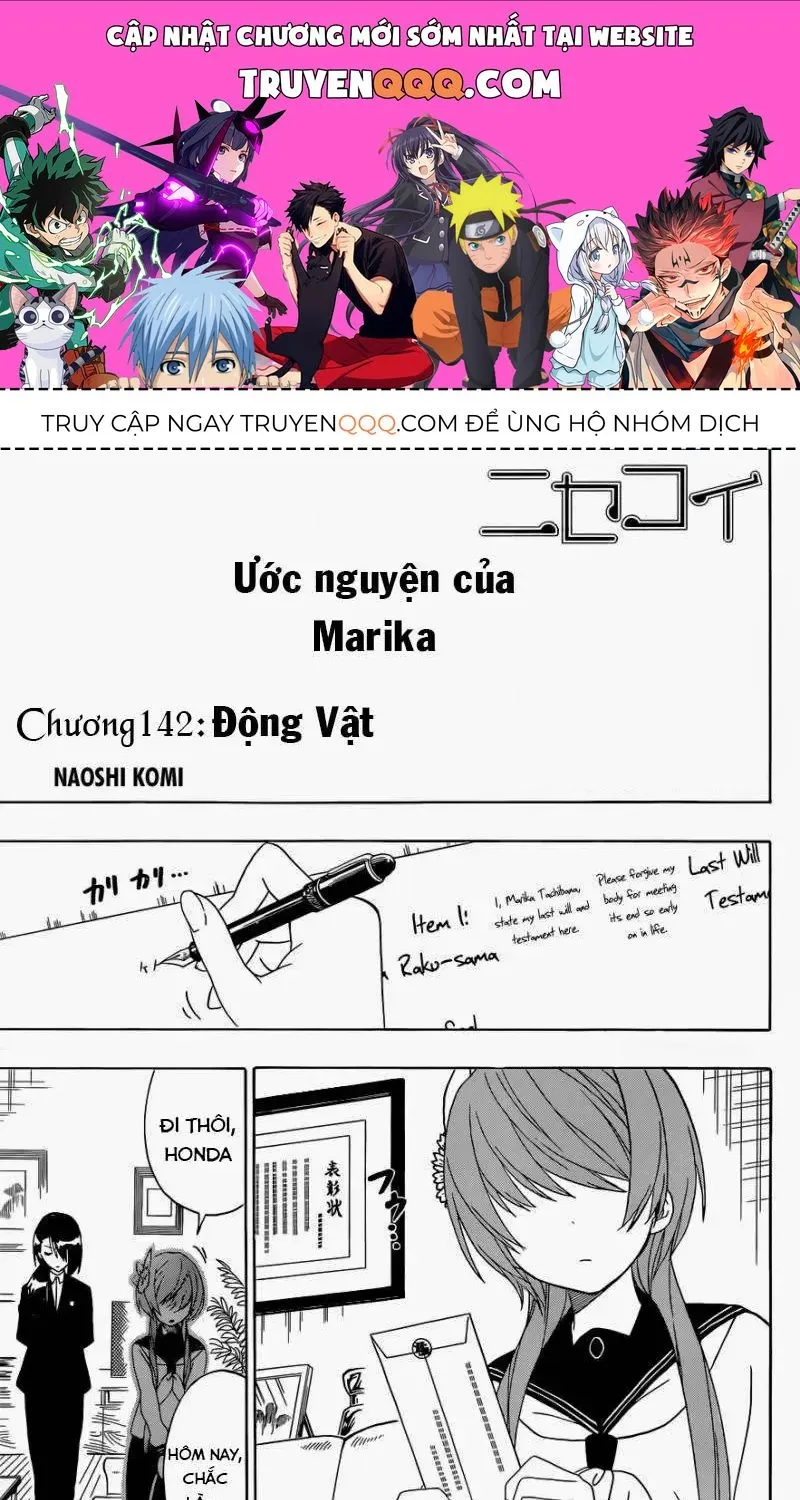 Nisekoi Chap 142 - Next Chap 143