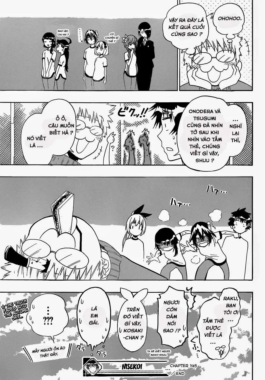 Nisekoi Chap 145 - Next Chap 146