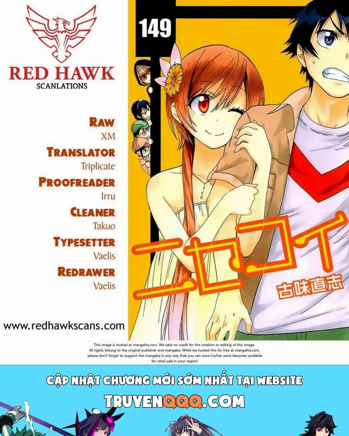 Nisekoi Chap 149 - Next Chap 150