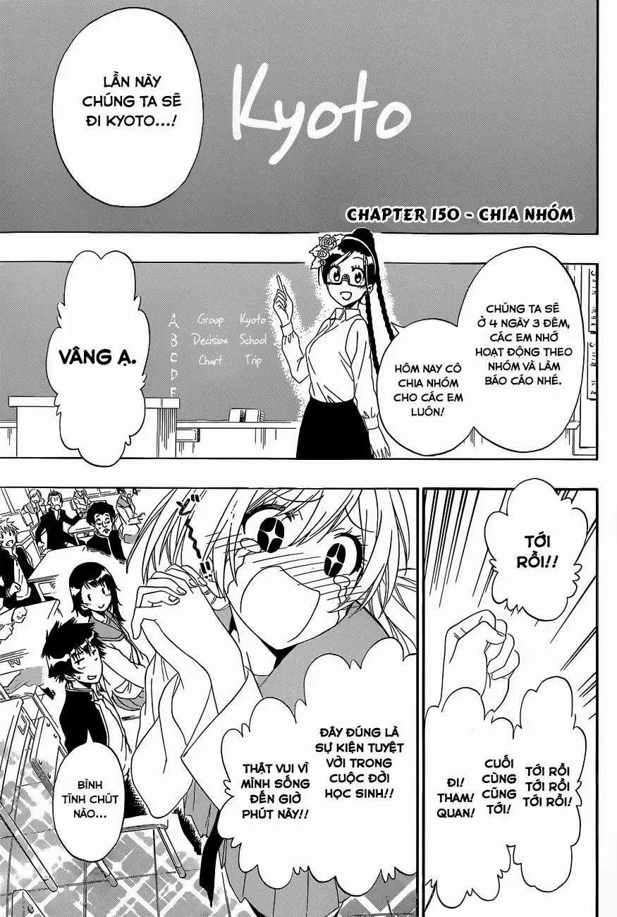 Nisekoi Chap 150 - Next Chap 151