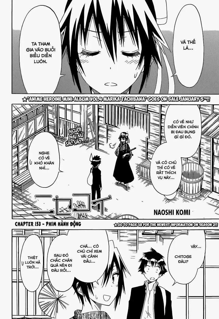 Nisekoi Chap 153 - Next Chap 154