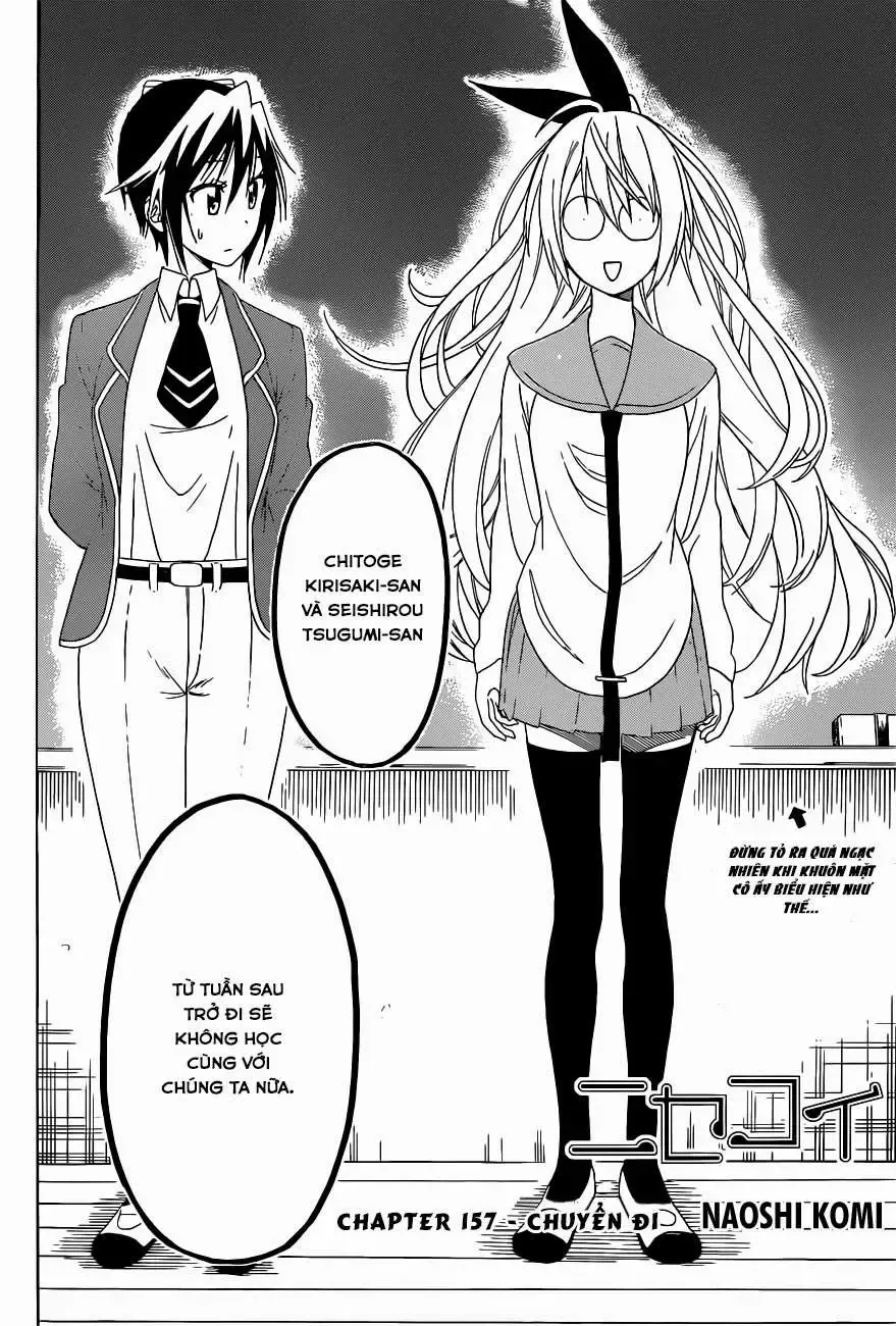 Nisekoi Chap 157 - Next Chap 158
