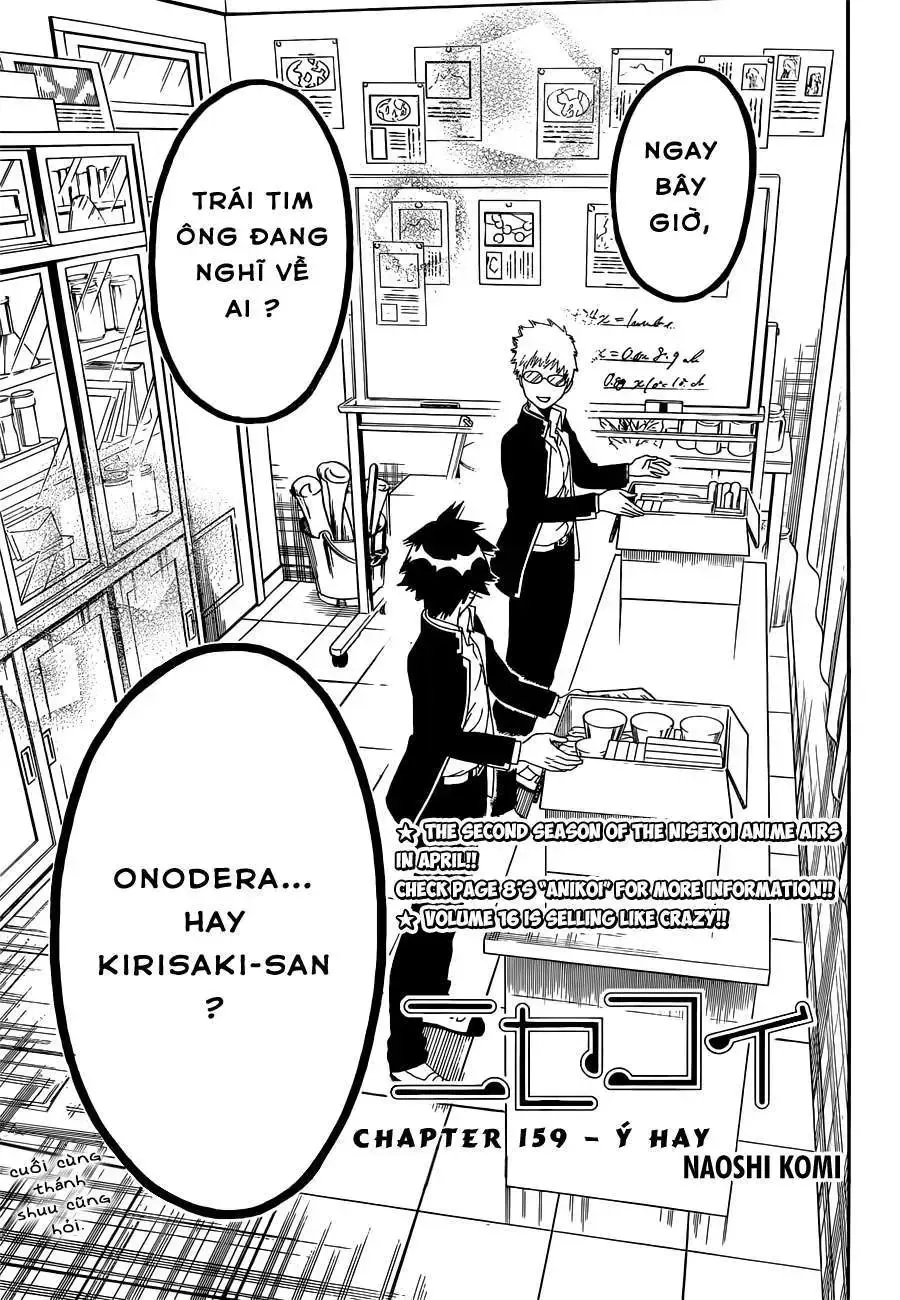 Nisekoi Chap 159 - Next Chap 160