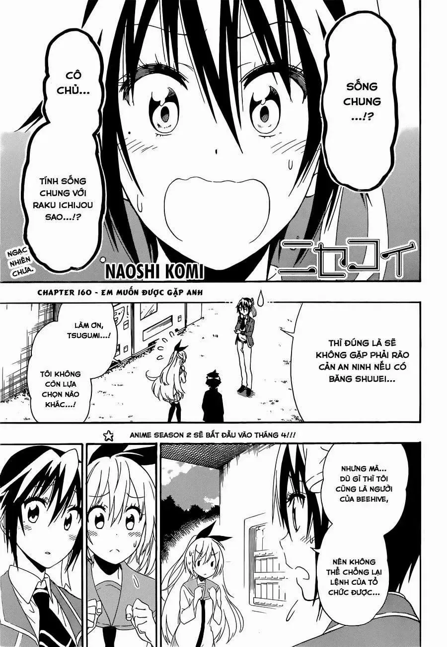 Nisekoi Chap 160 - Next Chap 161