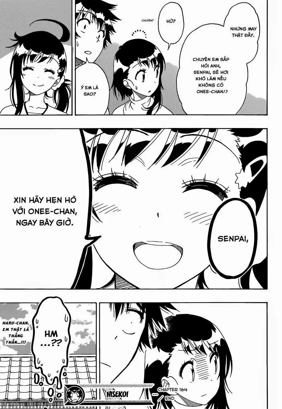 Nisekoi Chap 164 - Next Chap 165