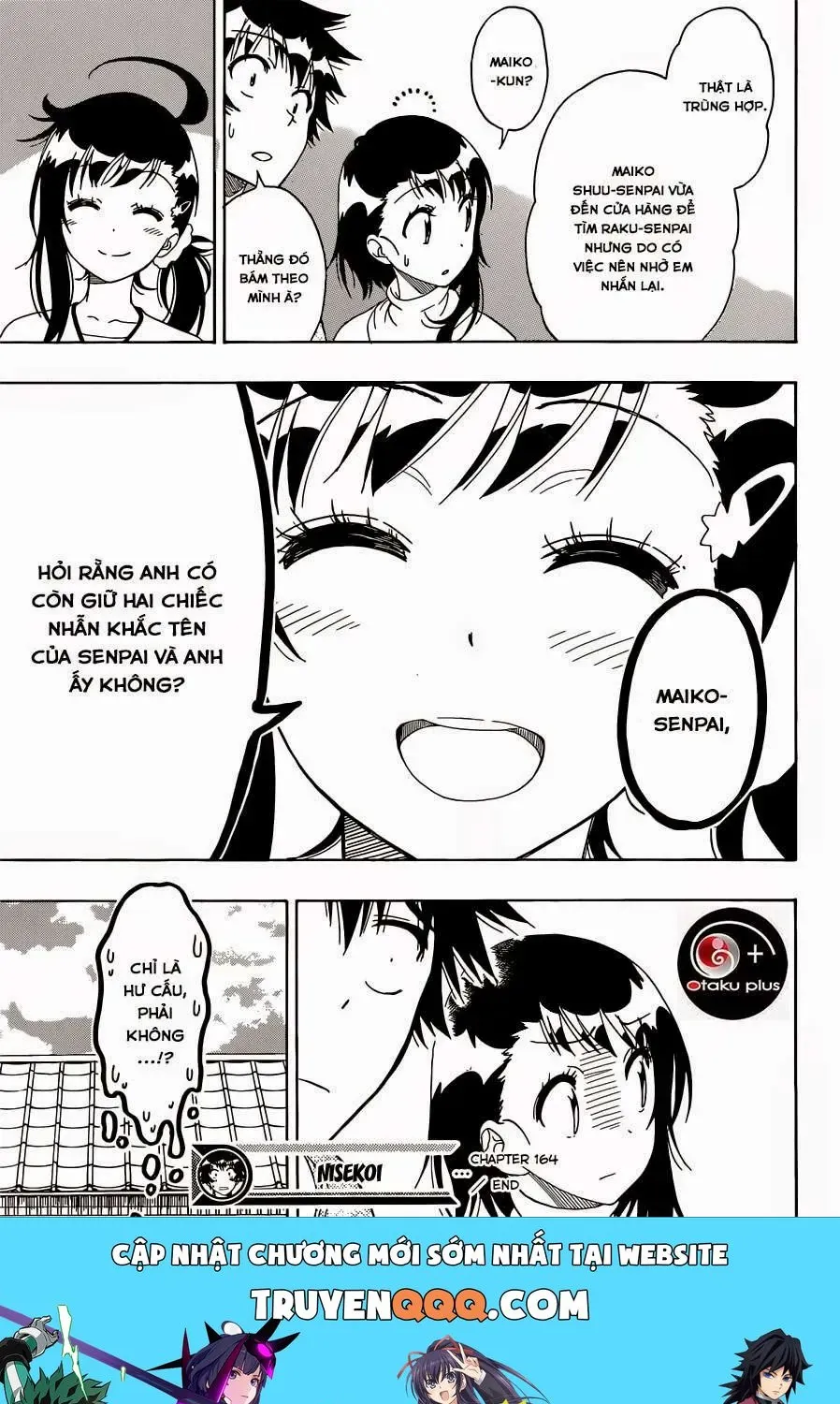 Nisekoi Chap 164 - Next Chap 165