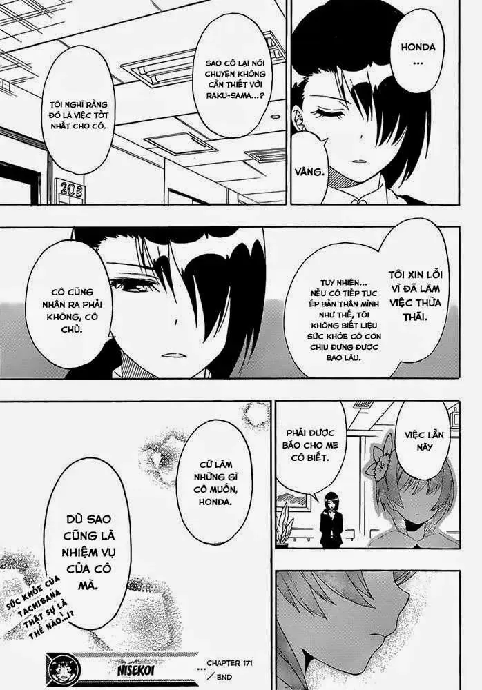 Nisekoi Chap 171 - Next Chap 172
