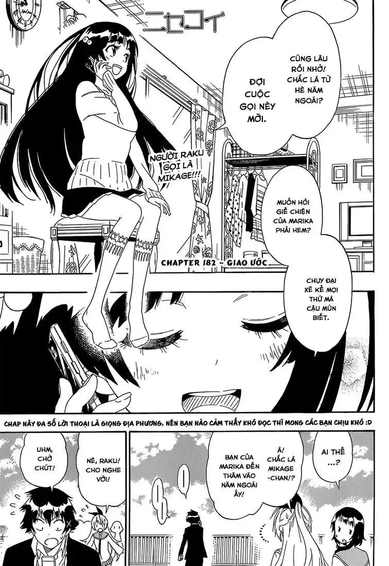 Nisekoi Chap 182 - Next Chap 183