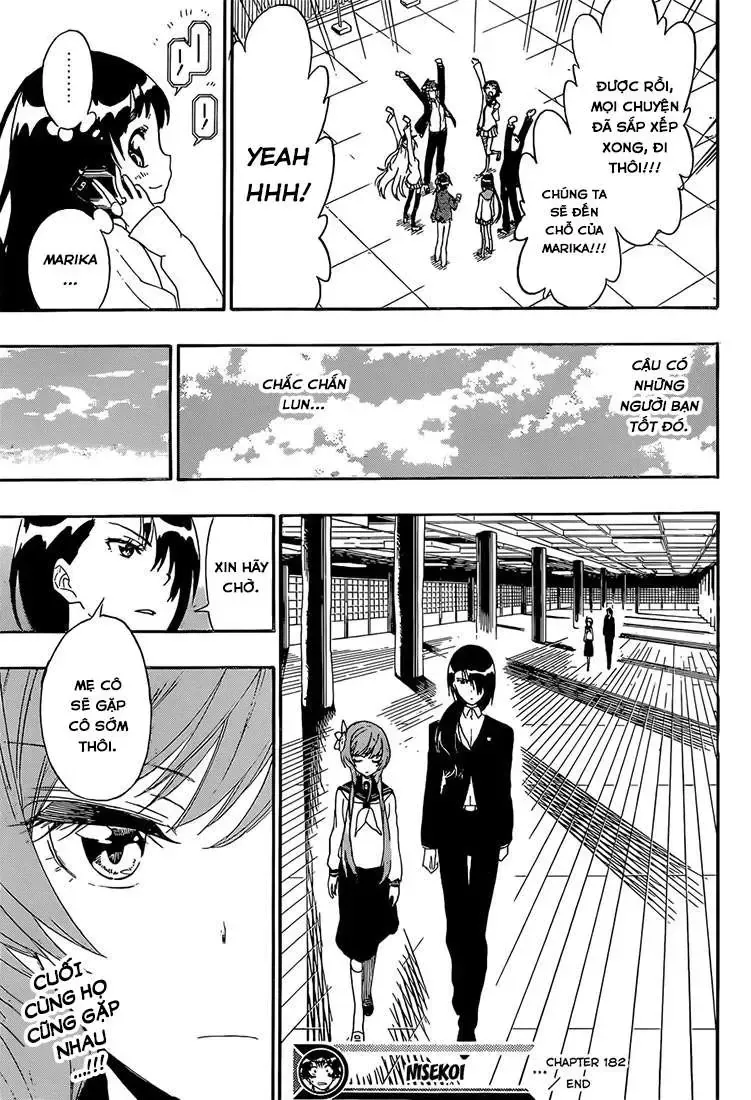 Nisekoi Chap 182 - Next Chap 183