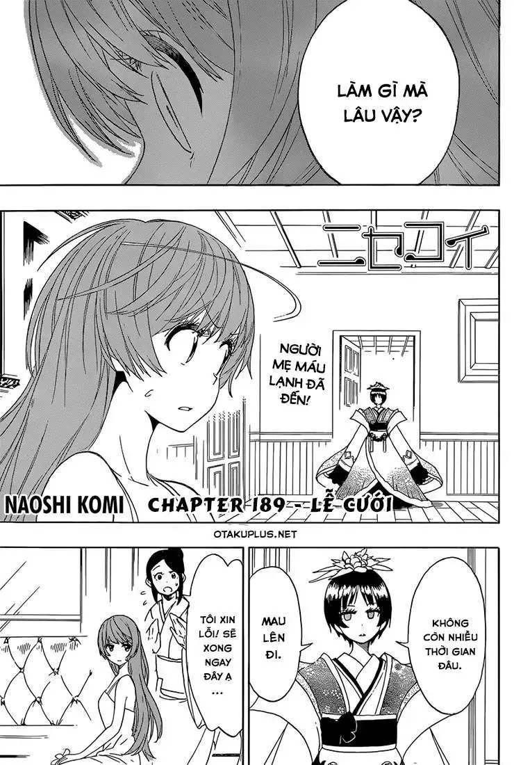 Nisekoi Chap 189 - Next Chap 190