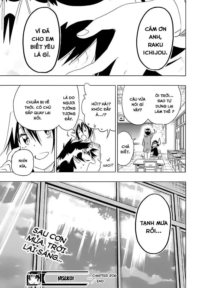 Nisekoi Chap 206 - Next Chap 207