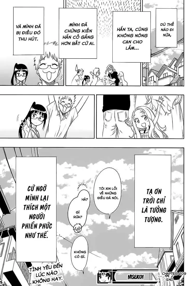 Nisekoi Chap 209 - Next Chap 210