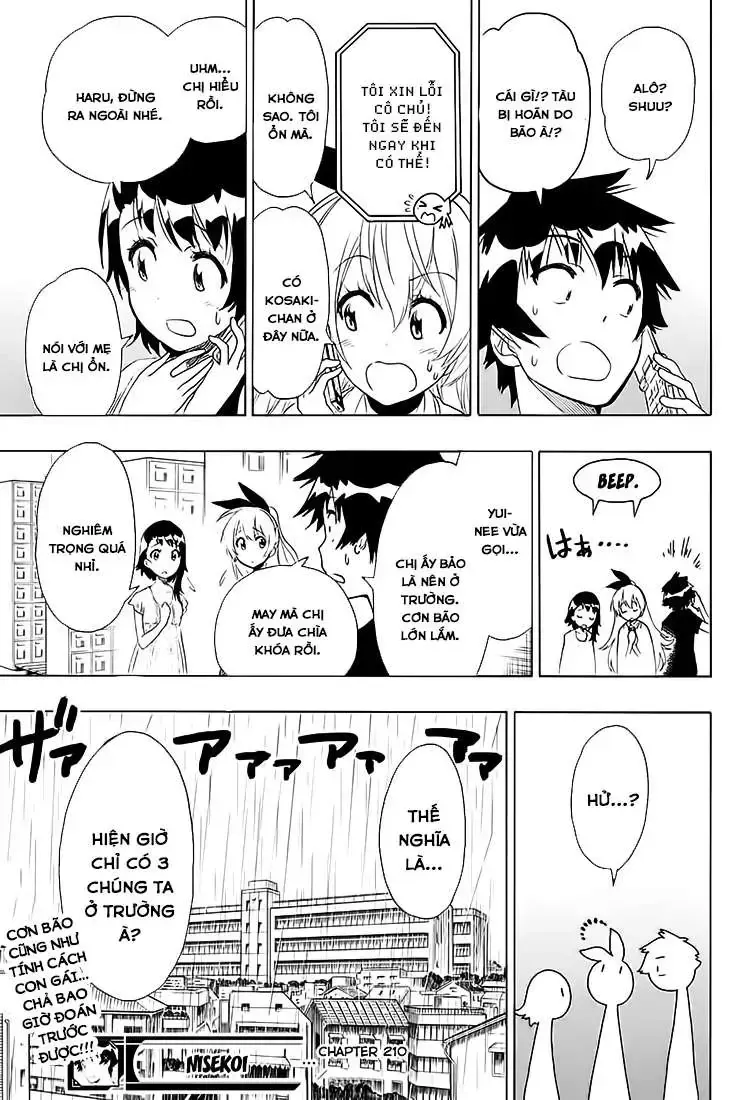 Nisekoi Chap 210 - Next Chap 211