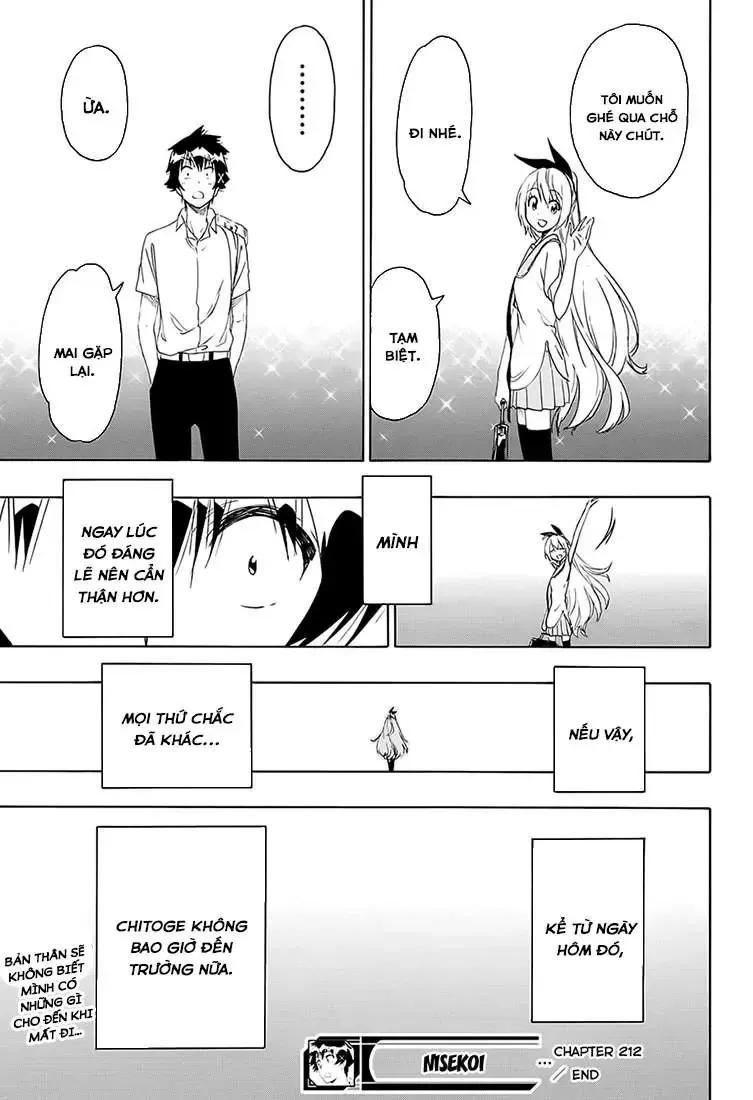 Nisekoi Chap 212 - Next Chap 213