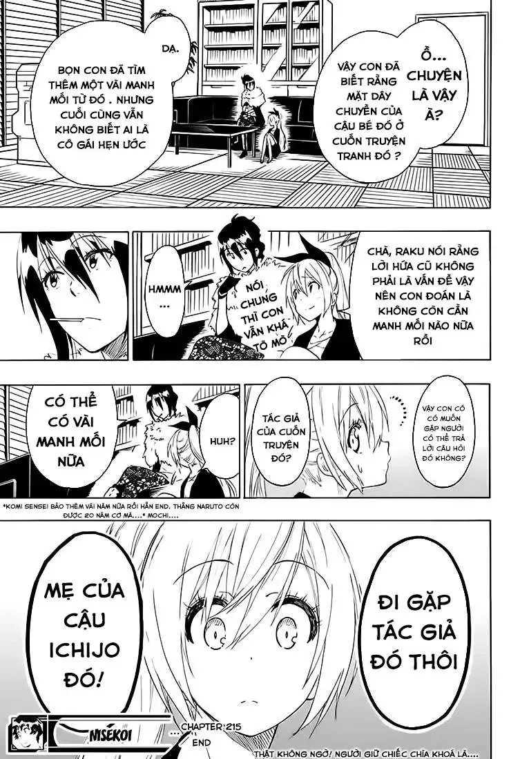 Nisekoi Chap 215 - Next Chap 216