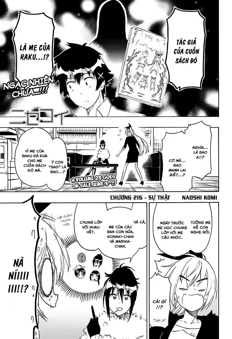 Nisekoi Chap 216 - Next Chap 217