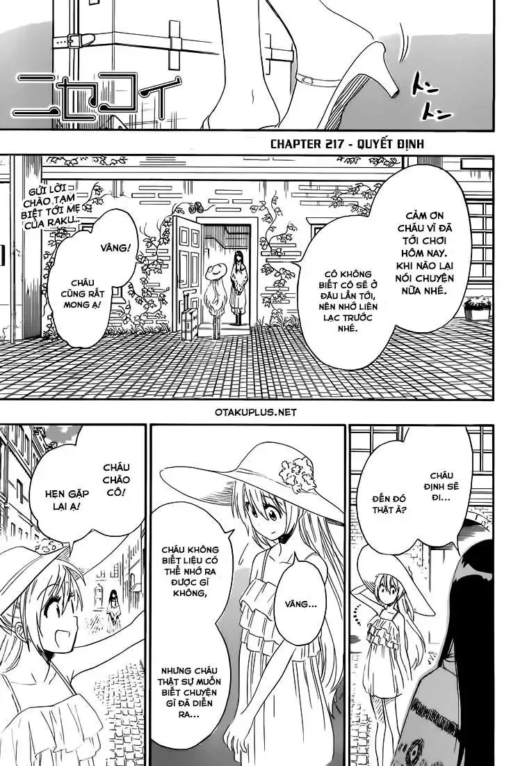 Nisekoi Chap 217 - Next Chap 218