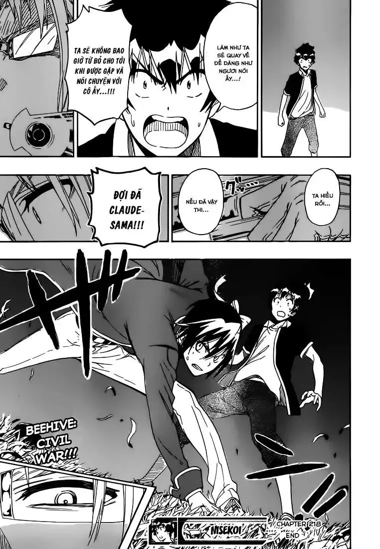 Nisekoi Chap 218 - Next Chap 219