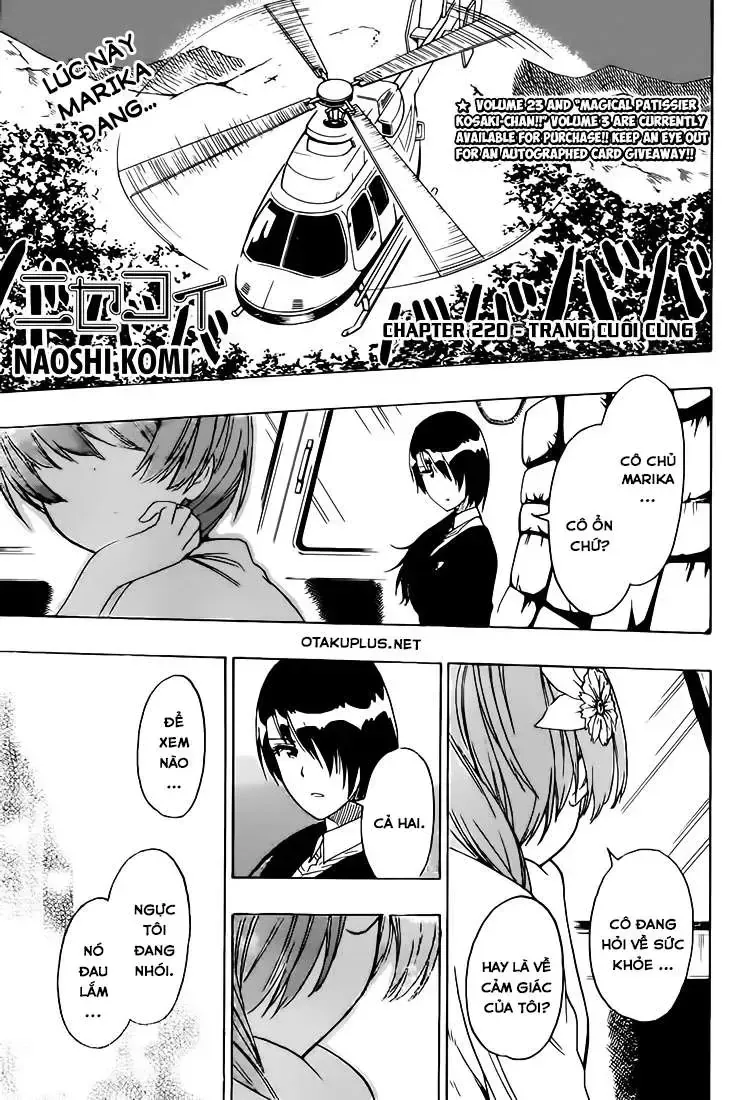 Nisekoi Chap 220 - Next Chap 221