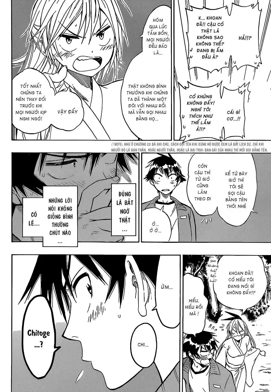 Nisekoi Chap 25 - Next Chap 26