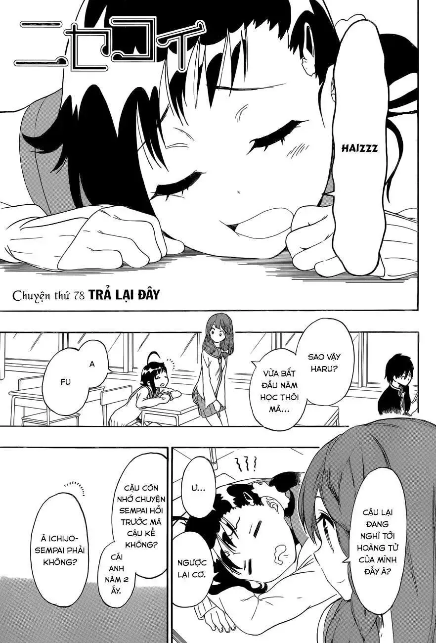 Nisekoi Chap 78 - Next Chap 79