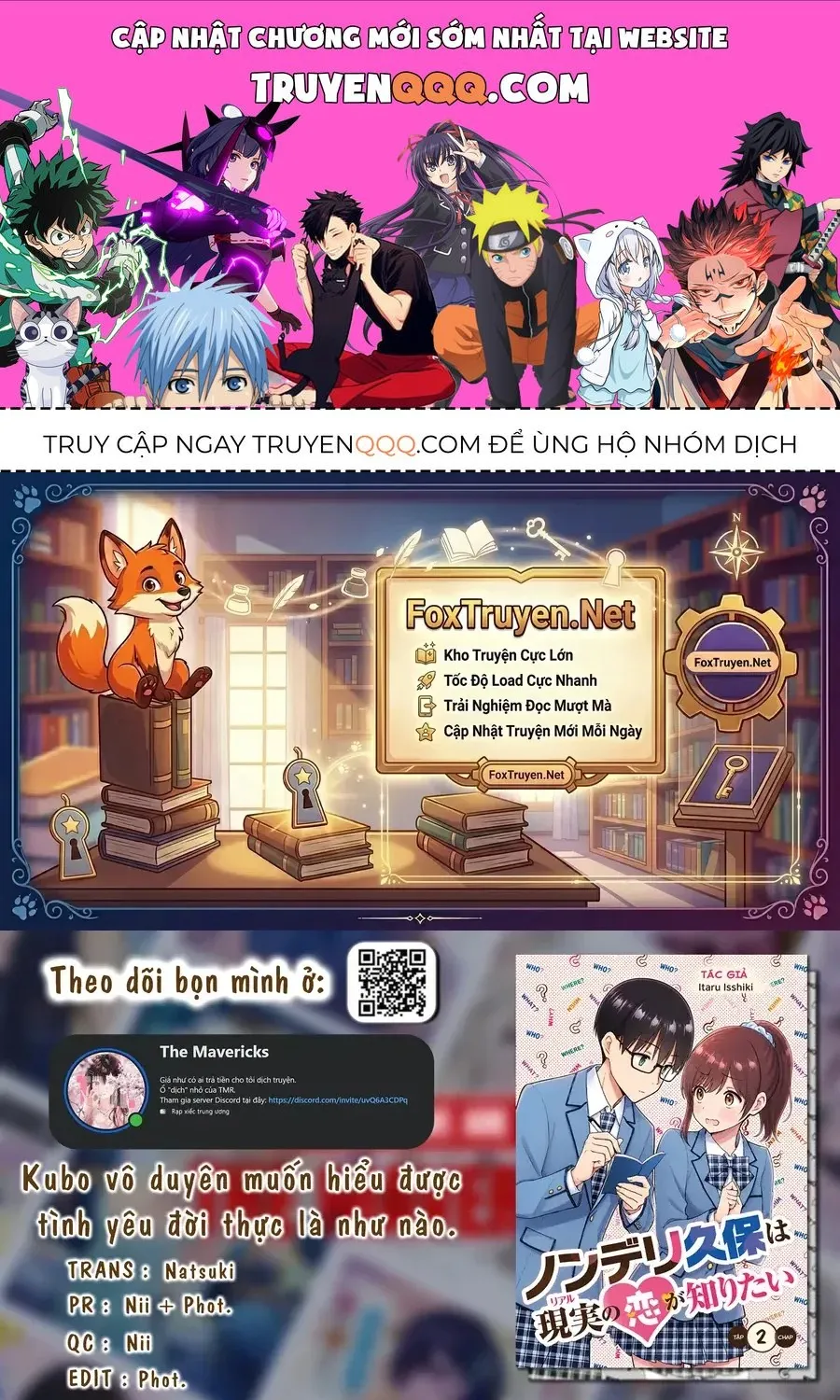 Nonderi Kubo Wa Genjitsu No Koi Ga Shiritai Chap 2 - Next Chap 3