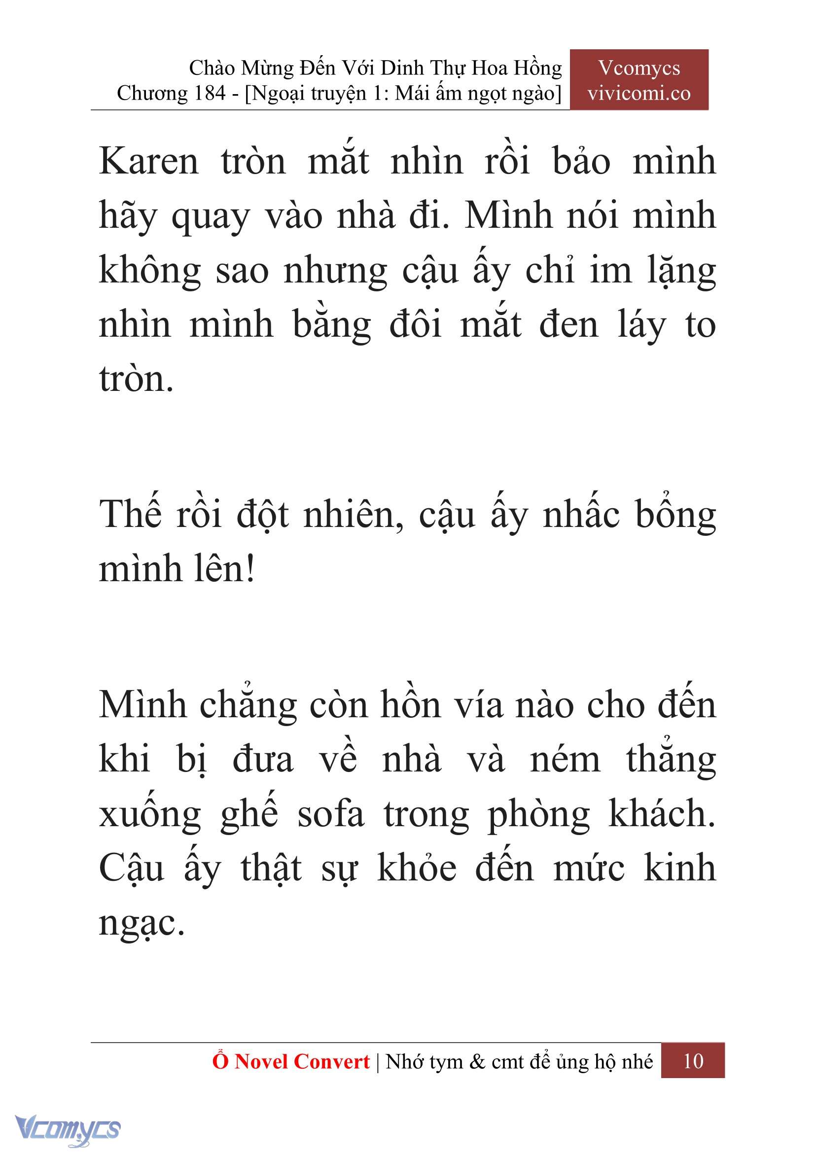 [Novel] Chào Mừng Đến Với Dinh Thự Hoa Hồng Chap 184 - Next Chap 185