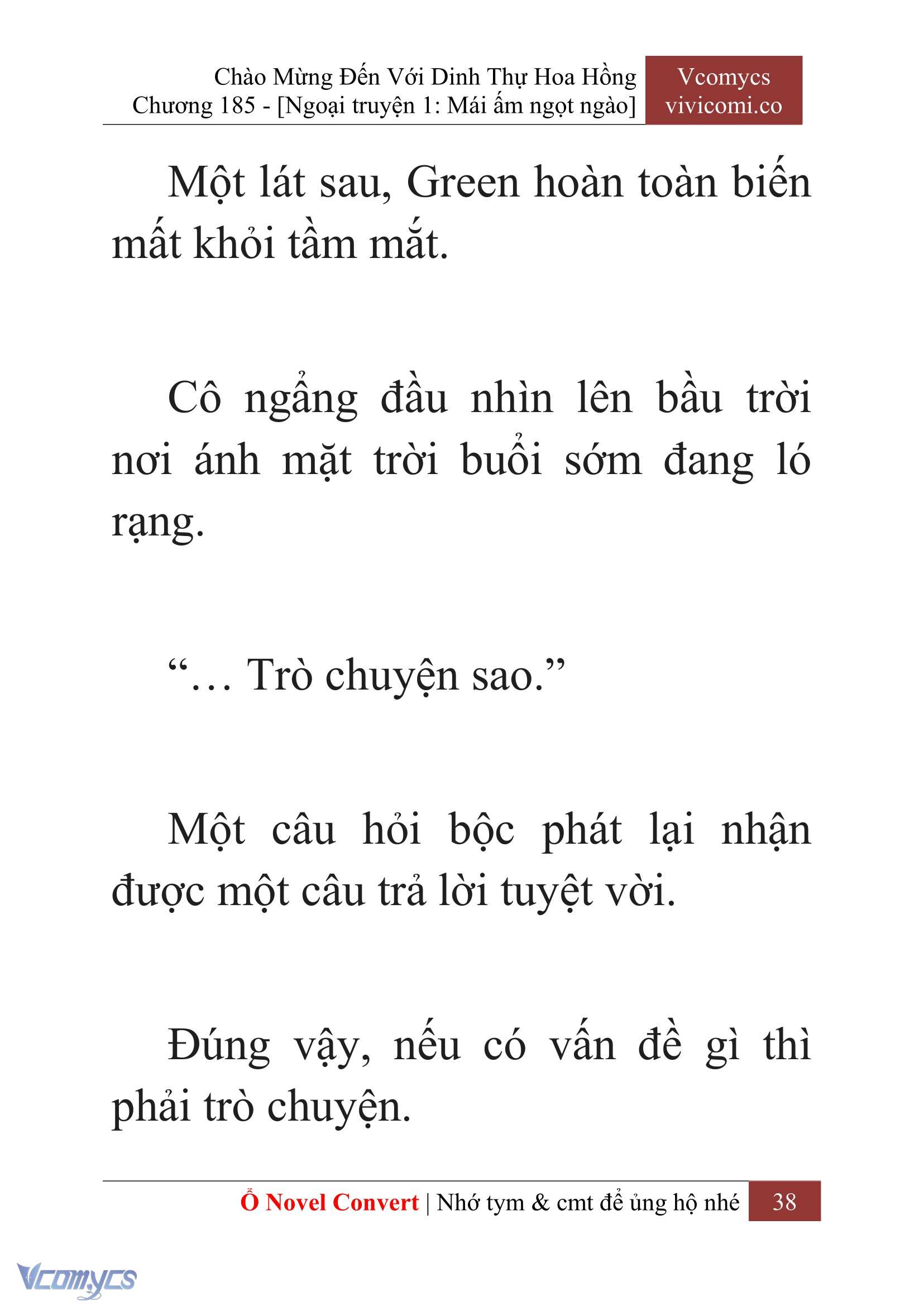 [Novel] Chào Mừng Đến Với Dinh Thự Hoa Hồng Chap 185 - Next Chap 186