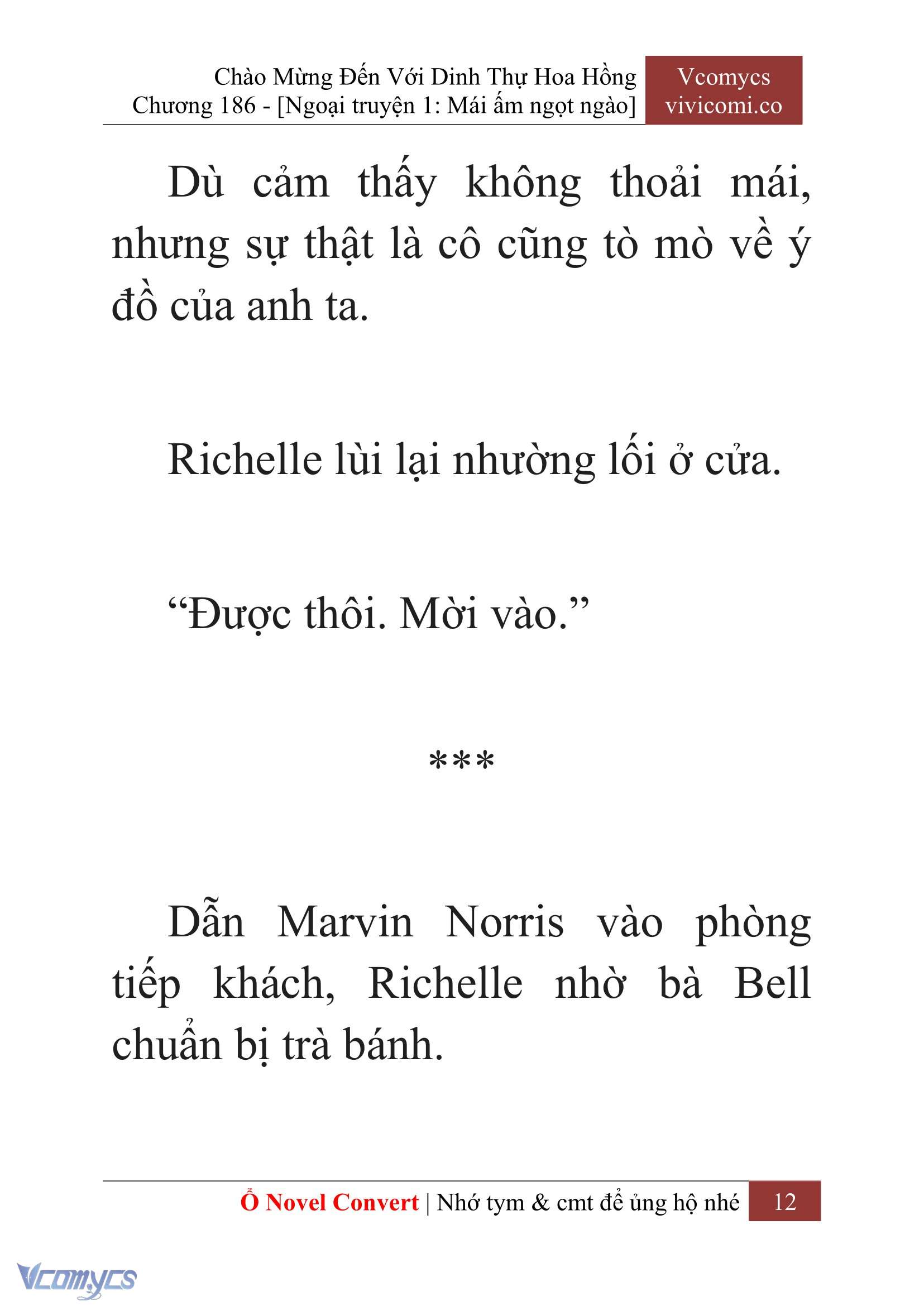 [Novel] Chào Mừng Đến Với Dinh Thự Hoa Hồng Chap 186 - Next Chap 187