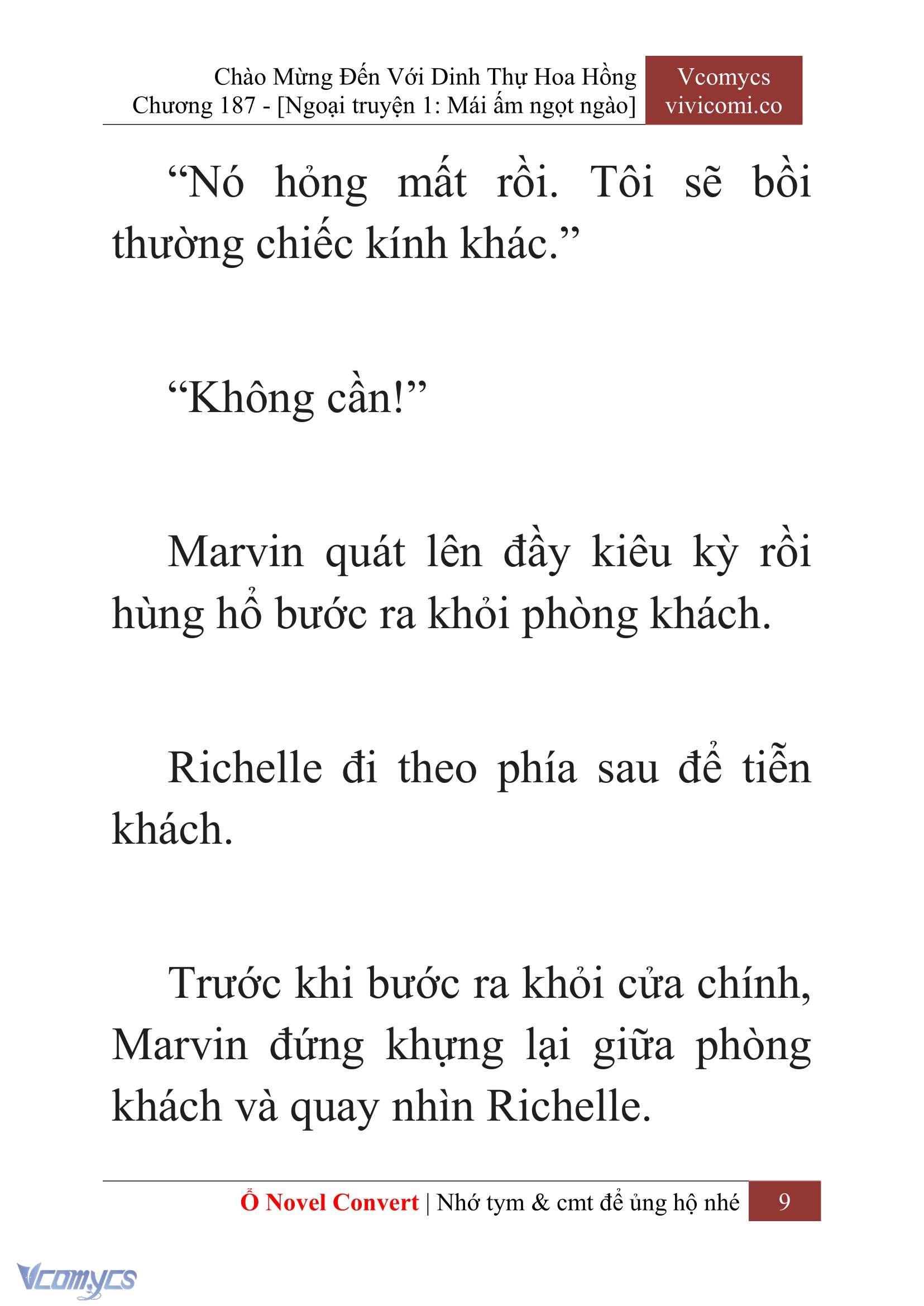 [Novel] Chào Mừng Đến Với Dinh Thự Hoa Hồng Chap 187 - Next Chap 188