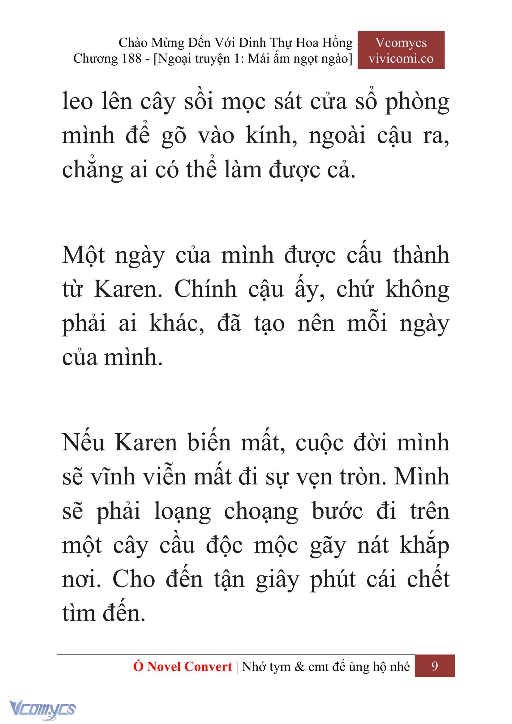 [Novel] Chào Mừng Đến Với Dinh Thự Hoa Hồng Chap 188 - Next Chap 189