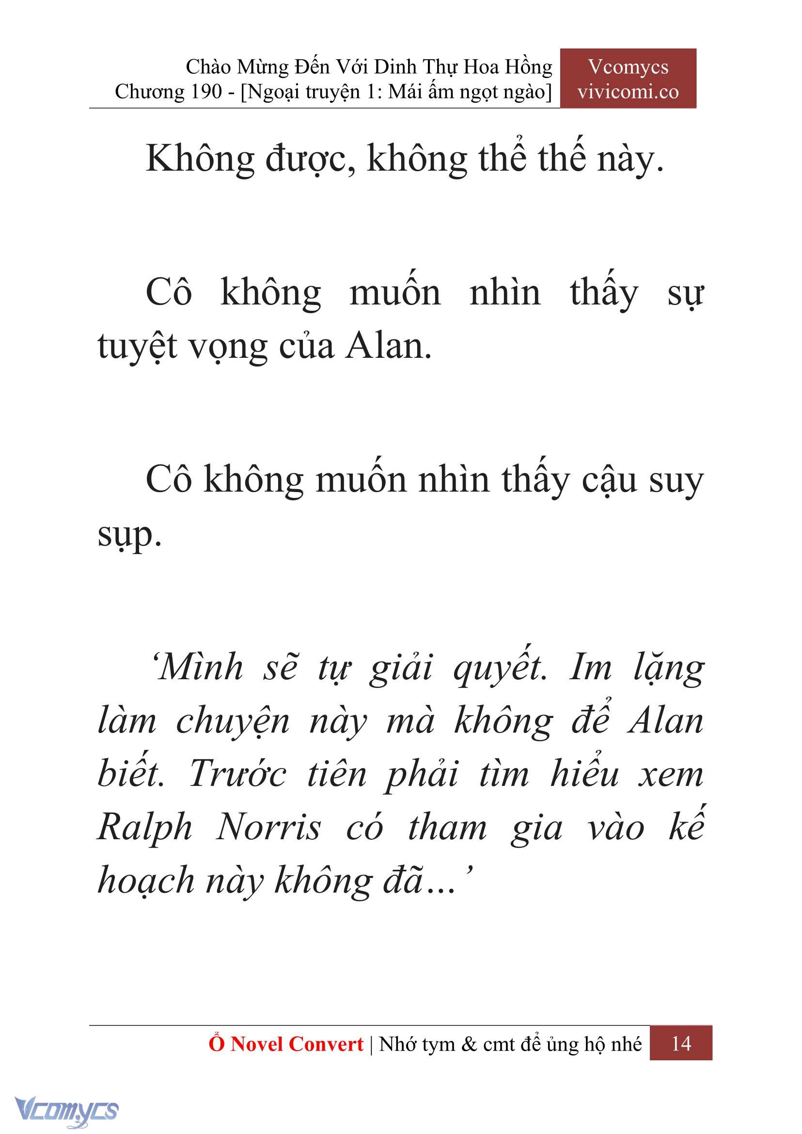 [Novel] Chào Mừng Đến Với Dinh Thự Hoa Hồng Chap 190 - Next Chap 191