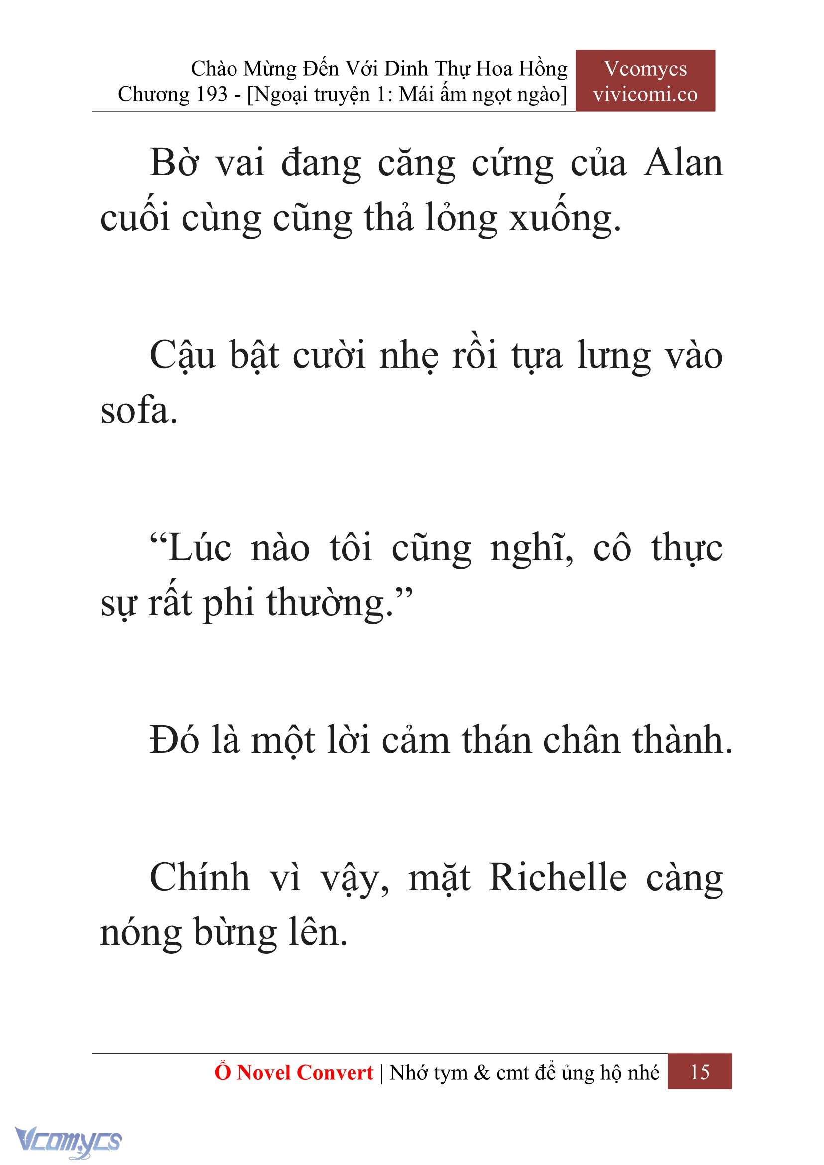 [Novel] Chào Mừng Đến Với Dinh Thự Hoa Hồng Chap 193 - Next Chap 194