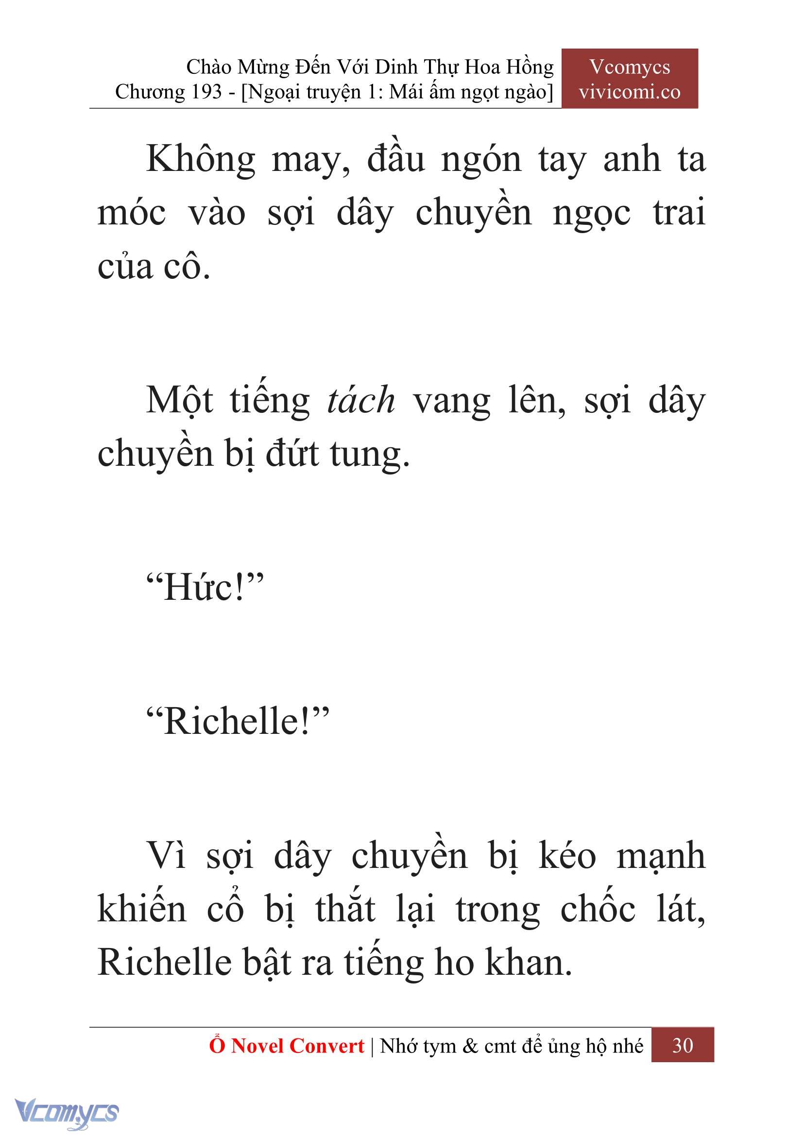 [Novel] Chào Mừng Đến Với Dinh Thự Hoa Hồng Chap 193 - Next Chap 194