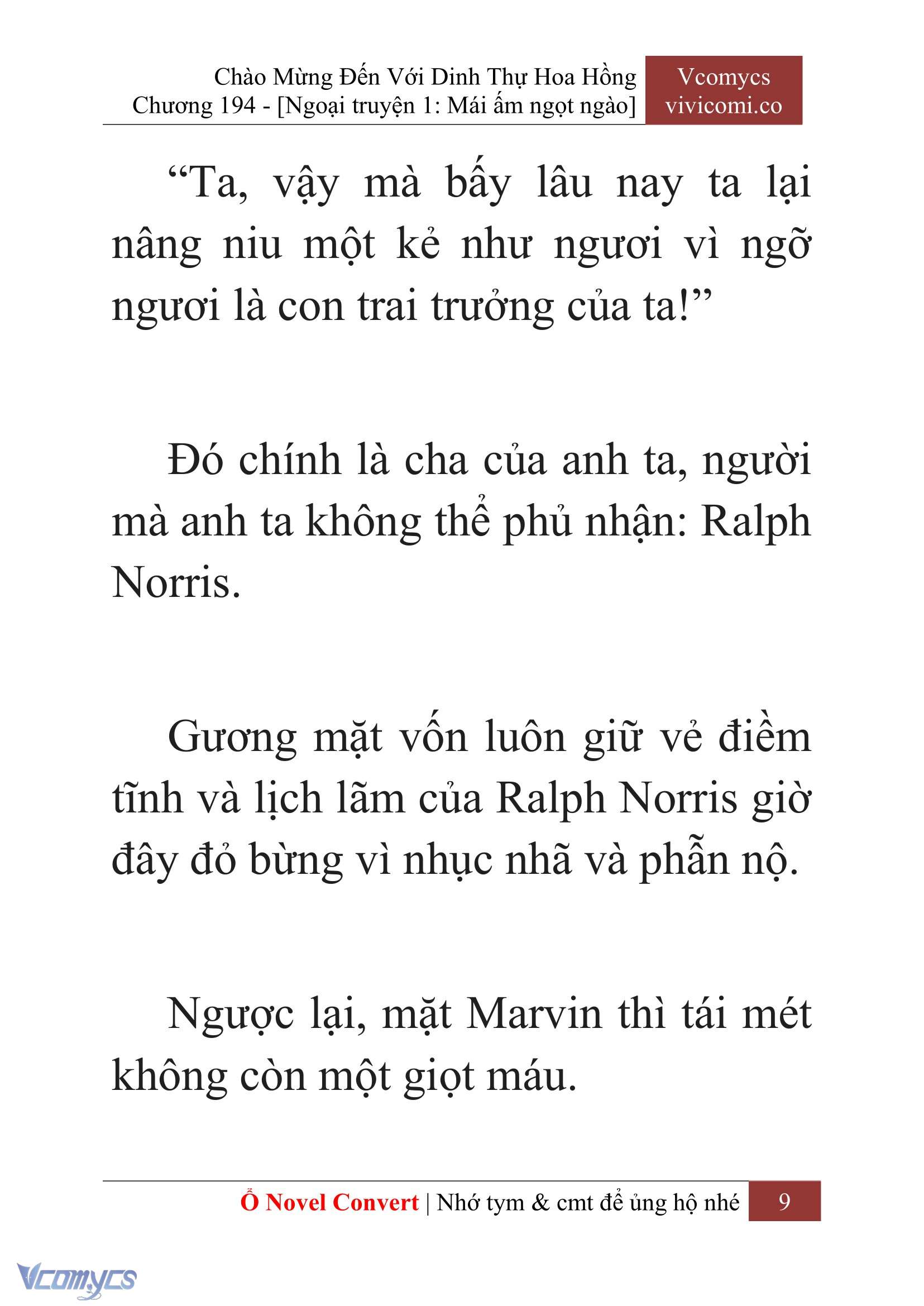 [Novel] Chào Mừng Đến Với Dinh Thự Hoa Hồng Chap 194 - Next Chap 195