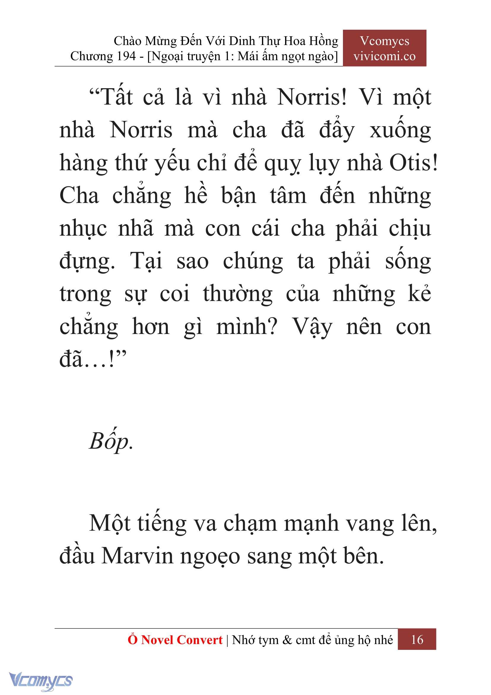 [Novel] Chào Mừng Đến Với Dinh Thự Hoa Hồng Chap 194 - Next Chap 195