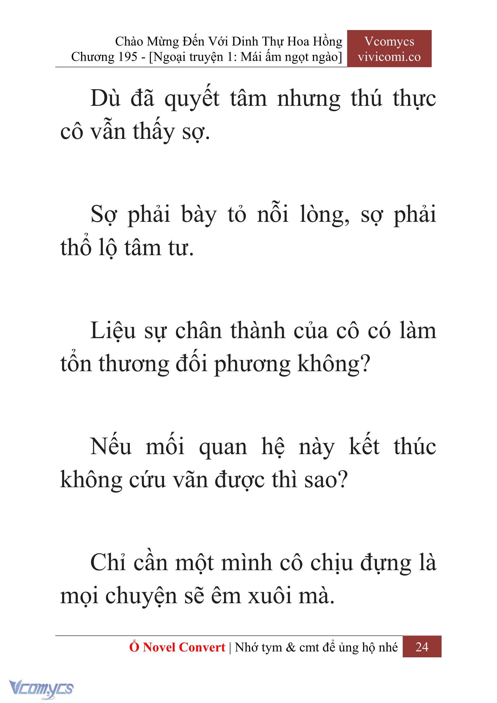 [Novel] Chào Mừng Đến Với Dinh Thự Hoa Hồng Chap 195 - Next Chap 196