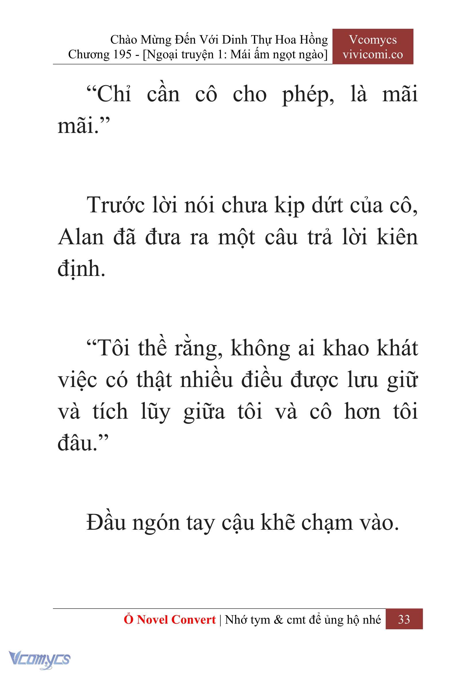 [Novel] Chào Mừng Đến Với Dinh Thự Hoa Hồng Chap 195 - Next Chap 196