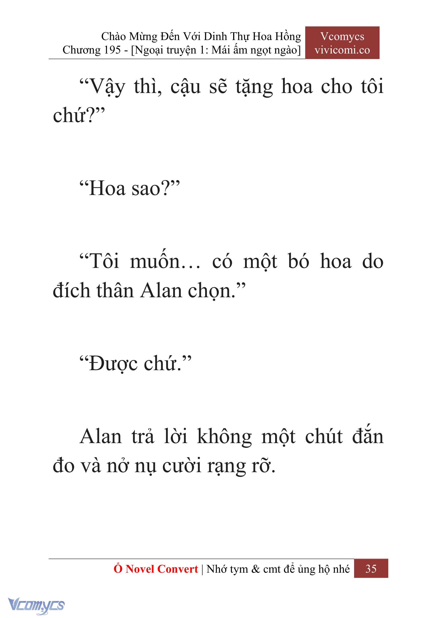 [Novel] Chào Mừng Đến Với Dinh Thự Hoa Hồng Chap 195 - Next Chap 196